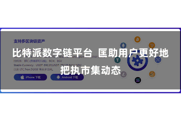 比特派数字链平台 匡助用户更好地把执市集动态